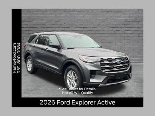 CARBONIZED GRAY METALLIC 2026 Ford Explorer Active