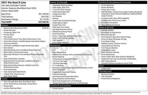 2021 Kia Soul X-Line