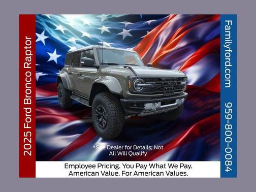 MARSH GRAY 2025 Ford Bronco Raptor