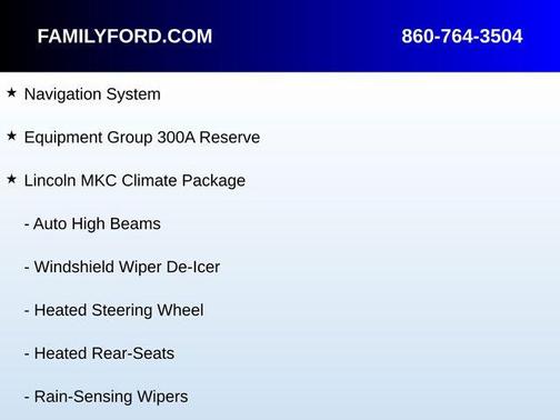 2017 Lincoln MKC Reserve