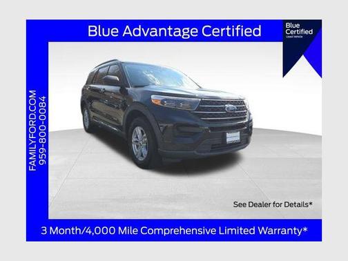 AGATE BLACK METALLIC 2020 Ford Explorer XLT