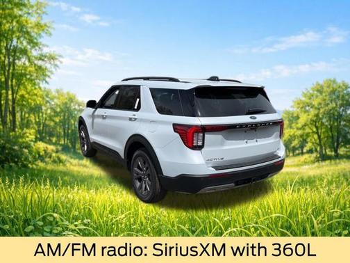 SPACE WHITE METALLIC 2026 Ford Explorer Active