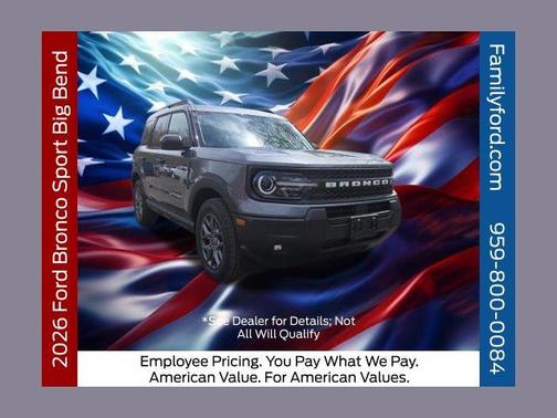 CARBONIZED GRAY METALLIC 2026 Ford Bronco Sport Big Bend