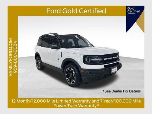 OXFORD WHITE 2024 Ford Bronco Sport Outer Banks