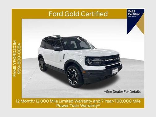 OXFORD WHITE 2024 Ford Bronco Sport Outer Banks