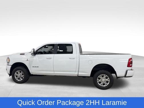 Bright White Clearcoat 2024 RAM 2500 Laramie Crew Cab 4x4 6'4' Box