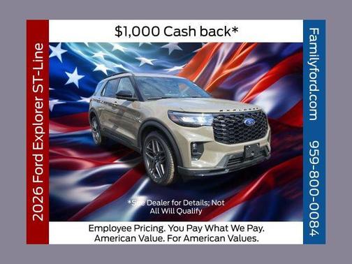 MARSH GRAY 2026 Ford Explorer ST-Line