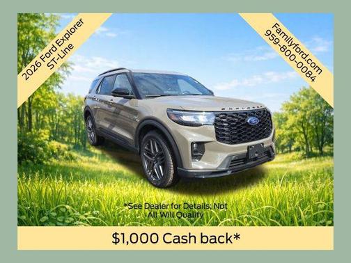 MARSH GRAY 2026 Ford Explorer ST-Line