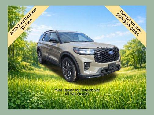 MARSH GRAY 2026 Ford Explorer ST-Line