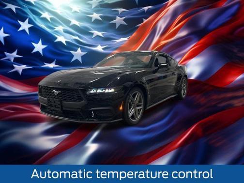SHADOW BLACK 2026 Ford Mustang EcoBoost Premium