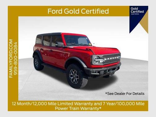 RACE RED 2022 Ford Bronco Badlands