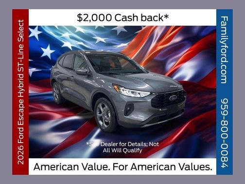 CARBONIZED GRAY METALLIC 2026 Ford Escape ST-Line Select