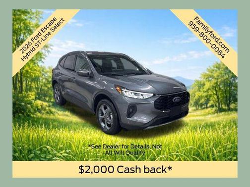CARBONIZED GRAY METALLIC 2026 Ford Escape ST-Line Select