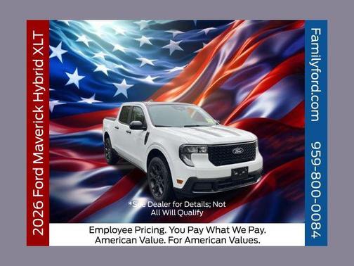 OXFORD WHITE 2026 Ford Maverick XLT