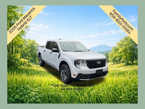 SPACE WHITE METALLIC 2026 Ford Maverick XLT