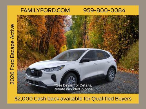 2026 Ford Escape Active