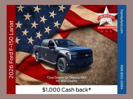 ANTIMATTER BLUE METALLIC 2026 Ford F-150 Lariat