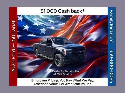 ANTIMATTER BLUE METALLIC 2026 Ford F-150 Lariat
