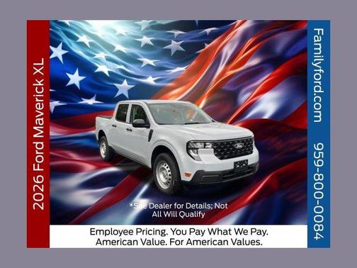 SPACE WHITE METALLIC 2026 Ford Maverick XL