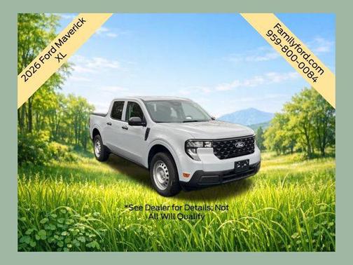 Space White Metallic 2026 Ford Maverick XL