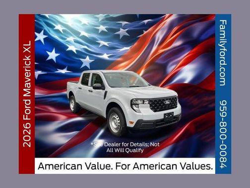 SPACE WHITE METALLIC 2026 Ford Maverick XL