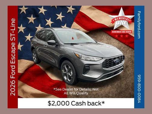 CARBONIZED GRAY METALLIC 2026 Ford Escape ST-Line