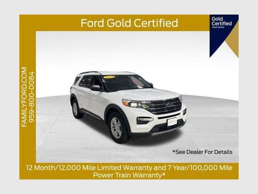 STAR WHITE MET TRI-COAT 2023 Ford Explorer XLT