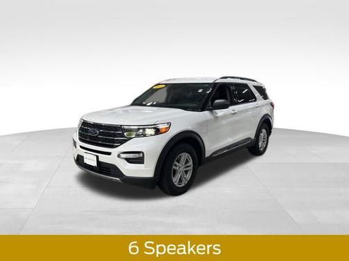 STAR WHITE MET TRI-COAT 2023 Ford Explorer XLT