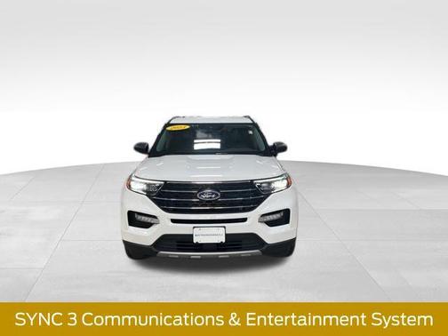 STAR WHITE MET TRI-COAT 2023 Ford Explorer XLT