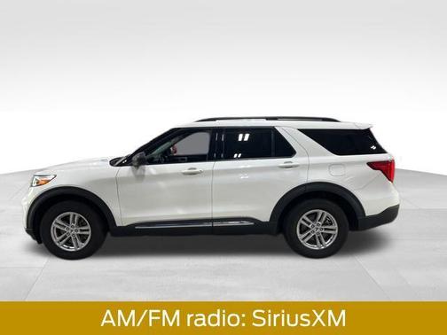 STAR WHITE MET TRI-COAT 2023 Ford Explorer XLT