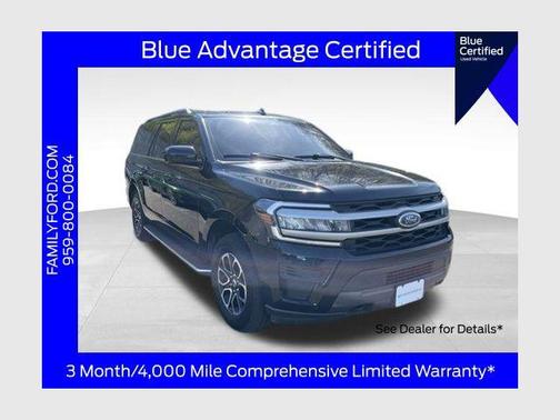 AGATE BLACK METALLIC 2022 Ford Expedition Max XLT