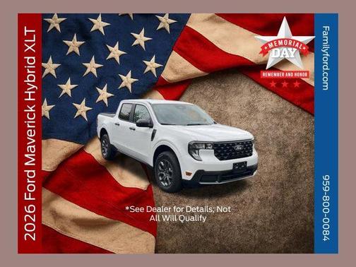 OXFORD WHITE 2026 Ford Maverick XLT