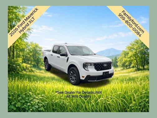 Oxford White 2026 Ford Maverick XLT