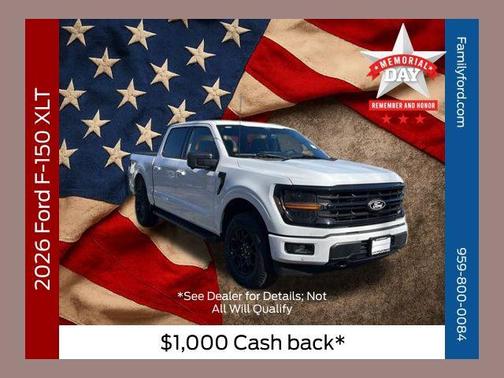 OXFORD WHITE 2026 Ford F-150 XLT