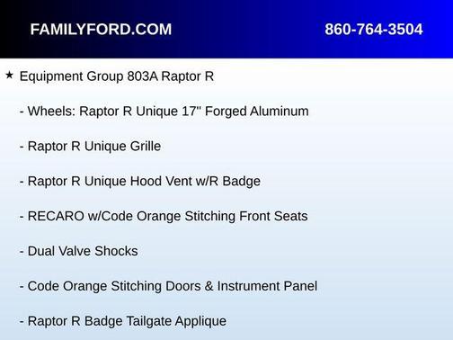 AGATE BLACK METALLIC 2024 Ford F-150 Raptor R