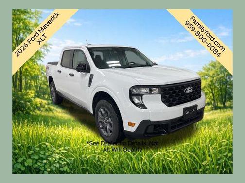 Oxford White 2026 Ford Maverick XLT