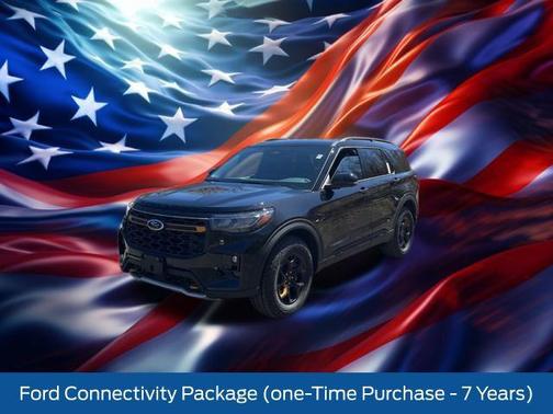 AGATE BLACK METALLIC 2026 Ford Explorer Tremor
