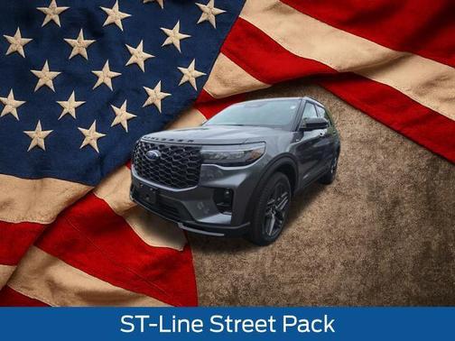 CARBONIZED GRAY METALLIC 2026 Ford Explorer ST-Line