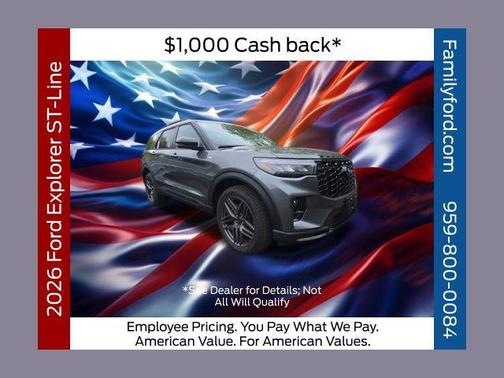 CARBONIZED GRAY METALLIC 2026 Ford Explorer ST-Line