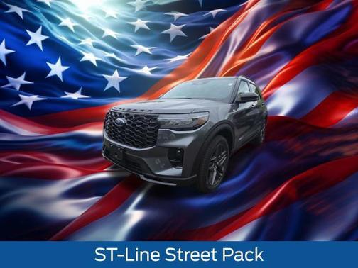 CARBONIZED GRAY METALLIC 2026 Ford Explorer ST-Line