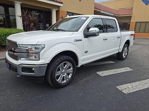 STAR WHITE METALLIC TRI-COAT 2020 Ford F-150 King Ranch