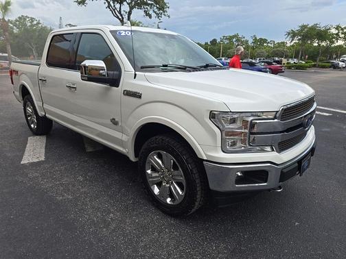 STAR WHITE METALLIC TRI-COAT 2020 Ford F-150 King Ranch