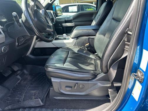 Blue 2020 Ford F-150 Lariat