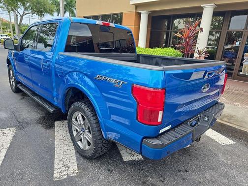 Velocity Blue Metallic 2020 Ford F-150 Lariat