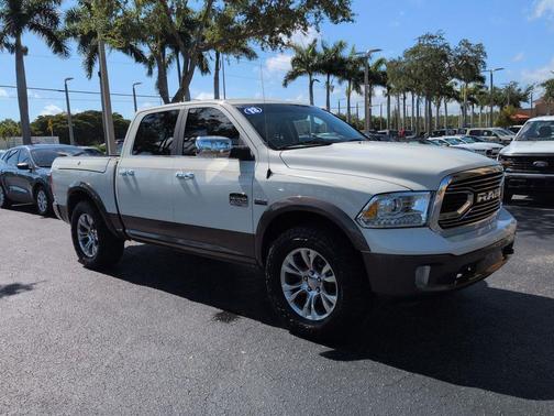 Pearl White 2018 RAM 1500 Longhorn