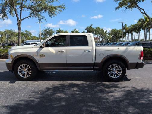 Pearl White 2018 RAM 1500 Longhorn