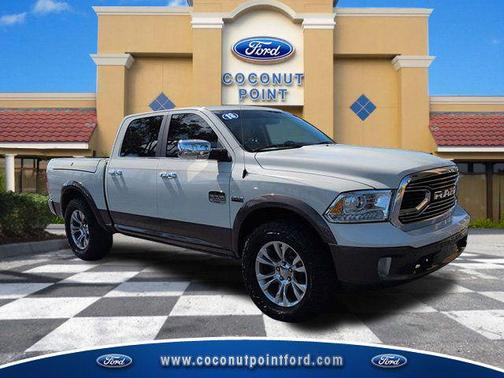 Pearl White 2018 RAM 1500 Longhorn