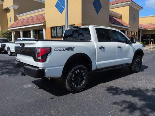 Glacier White 2020 Nissan Titan PRO-4X