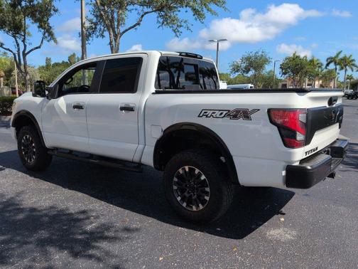 Glacier White 2020 Nissan Titan PRO-4X