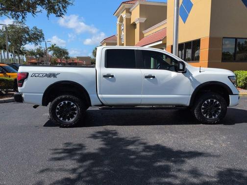 Glacier White 2020 Nissan Titan PRO-4X